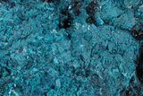 Sparkling Blue Veszelyite Crystals with Zincolibethenite - Congo #355919-2